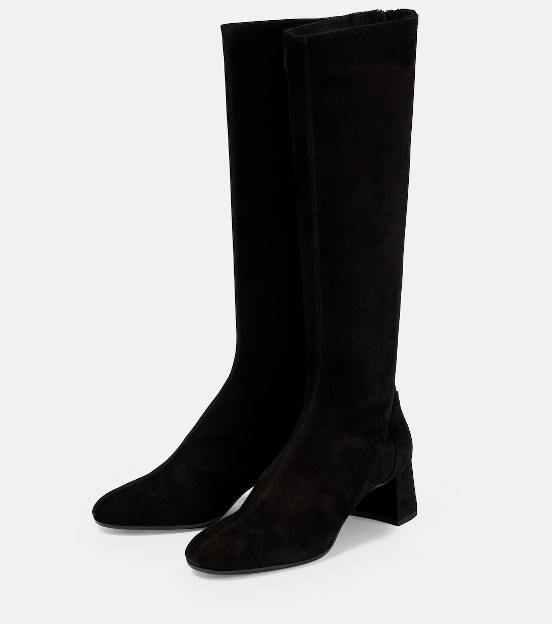 Aquazzura - Saint Honore suede knee-high boots