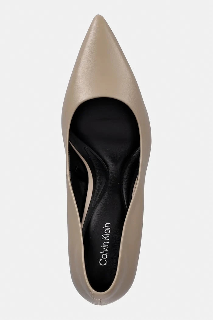 Calvin Klein ESS STILETTO 70 İnce Topuklu Deri Ayakkabı