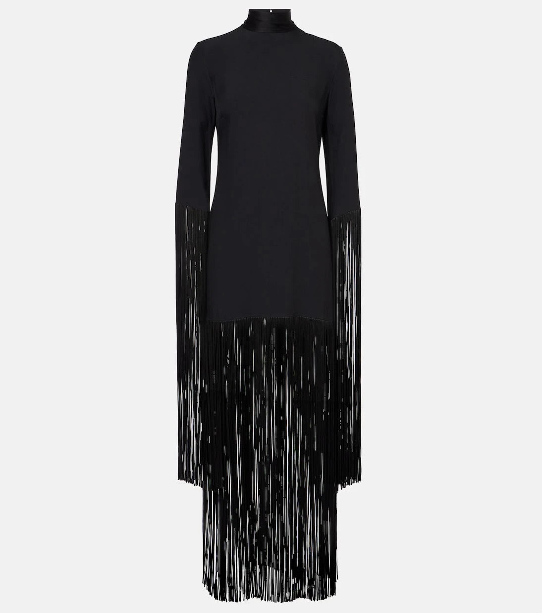 Taller Marmo - Chicago fringed crêpe minidress