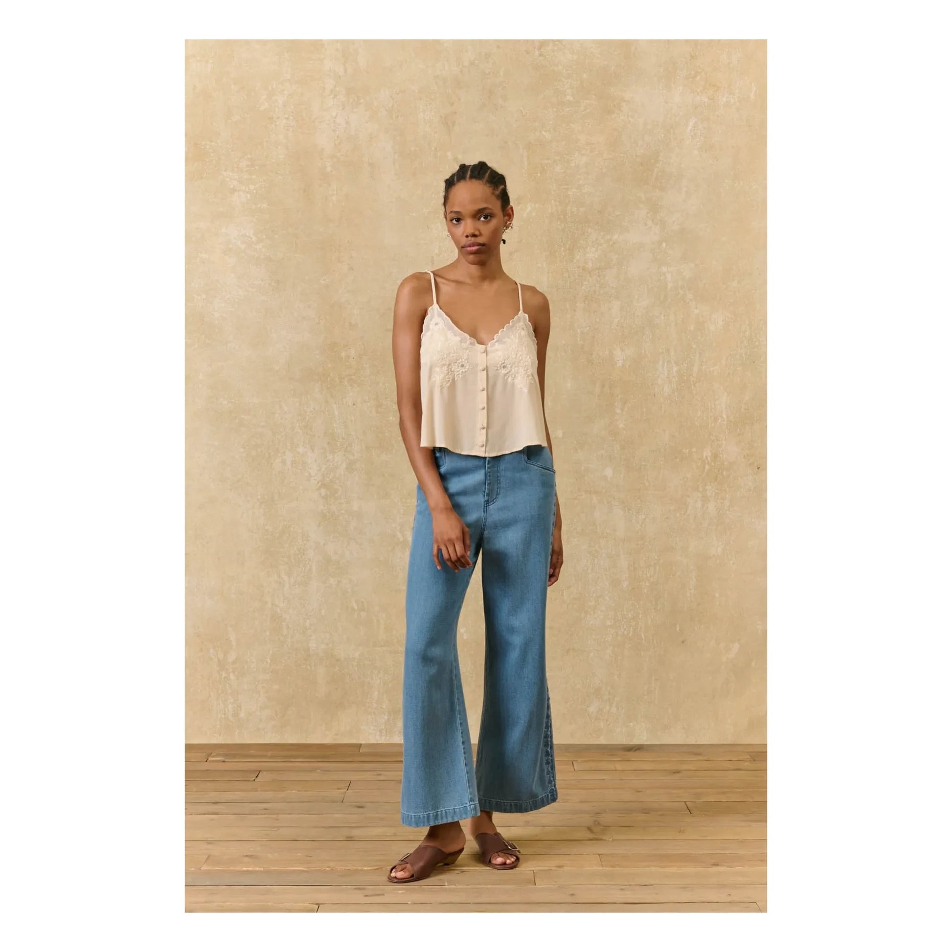 Louise Misha - Suena tank top | Cream