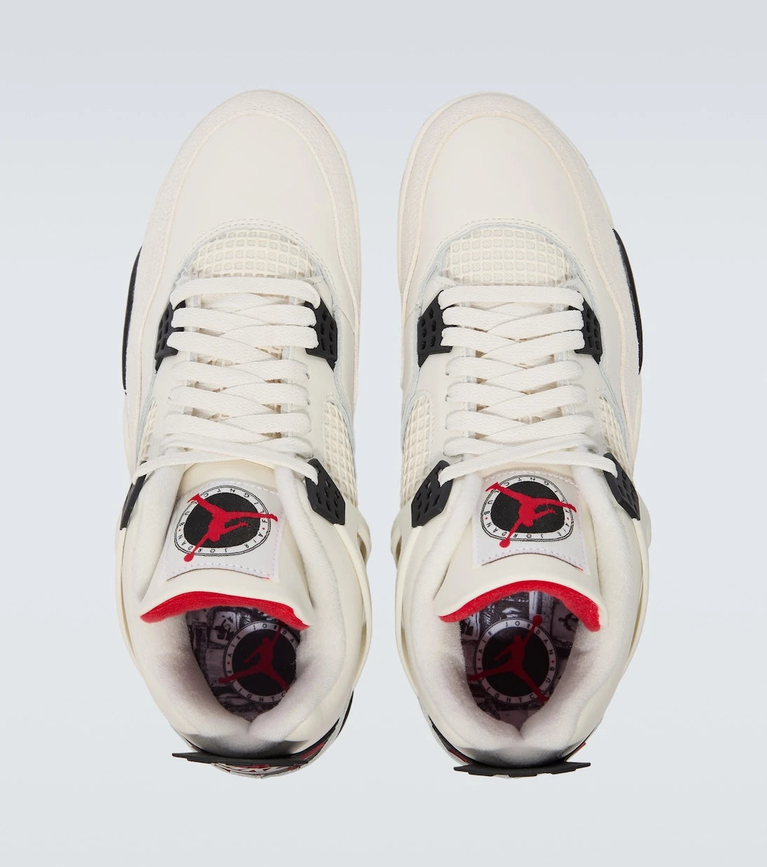 Nike - Air Jordan 4 leather sneakers