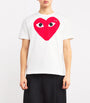 Comme Des Garçons Play Heart Logo T-Shirt