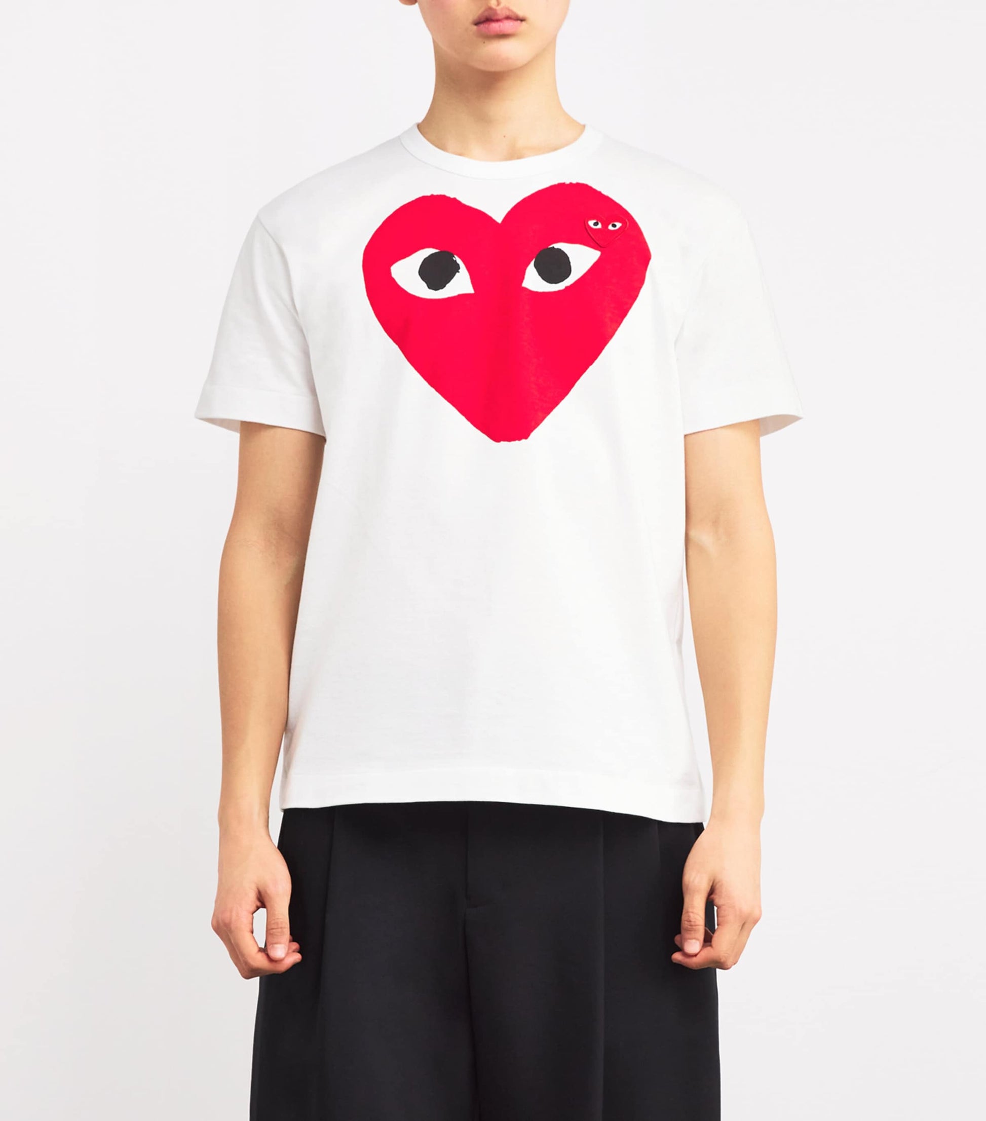 Comme Des Garçons Play Heart Logo T-Shirt
