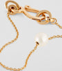 Sophie Bille Brahe Yellow Gold and Pearl Stella Bracelet