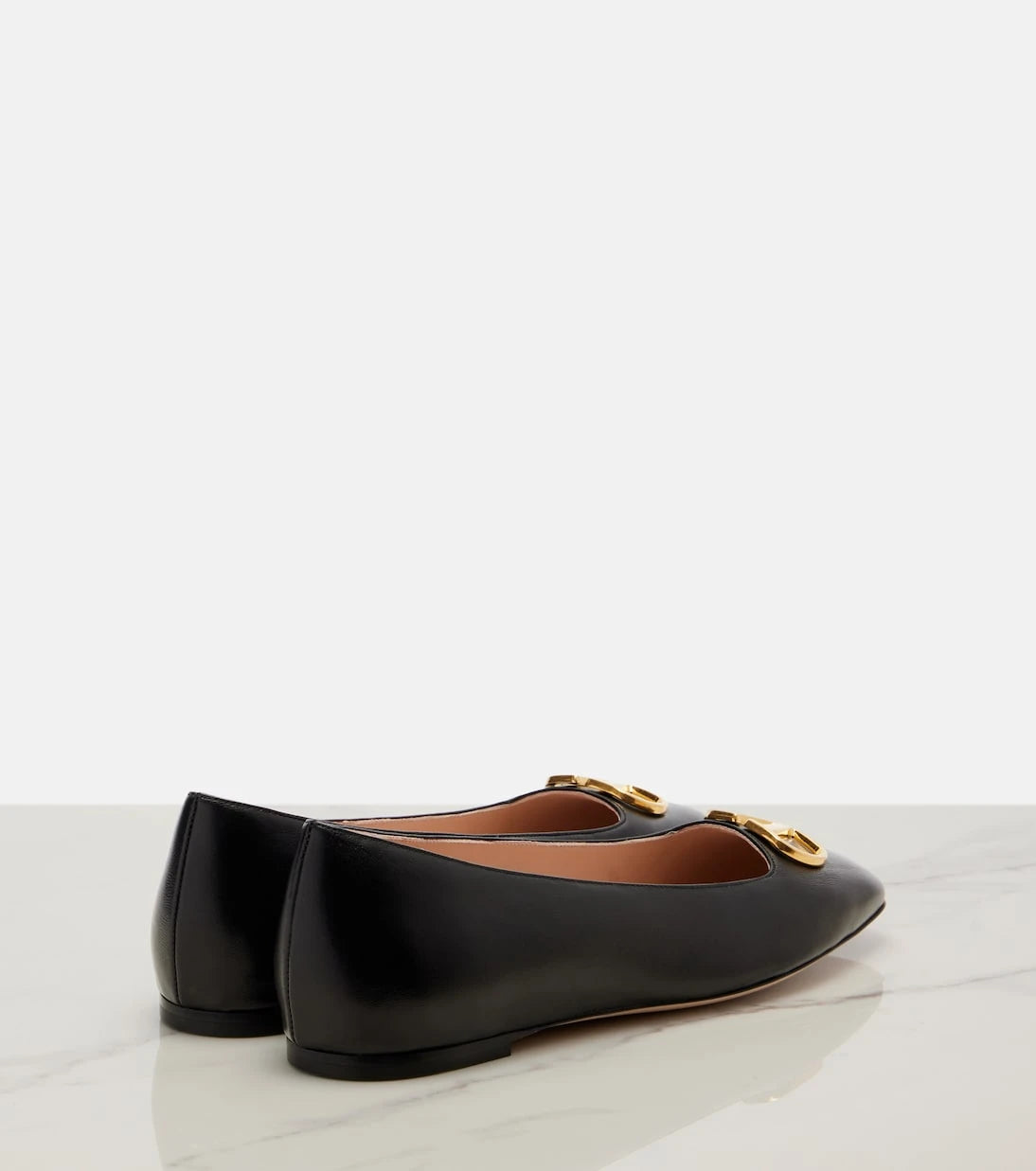 Valentino Garavani - VLogo leather ballet flats