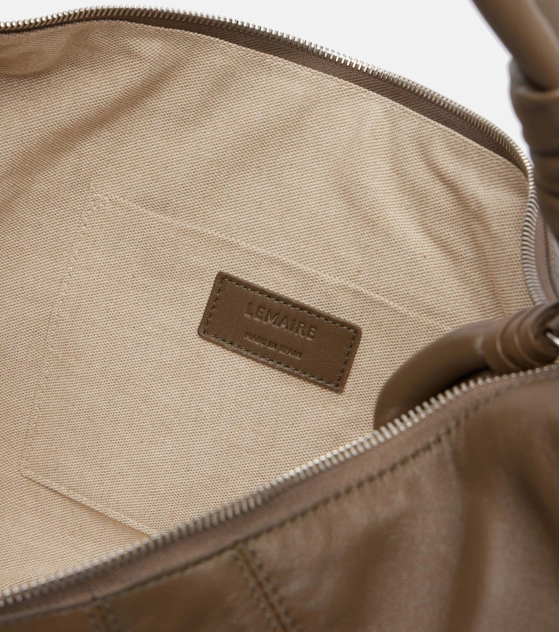 Lemaire - Fortune Croissant leather shoulder bag