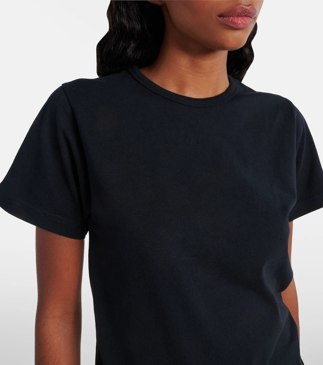 Balenciaga - Belted cotton-blend jersey minidress