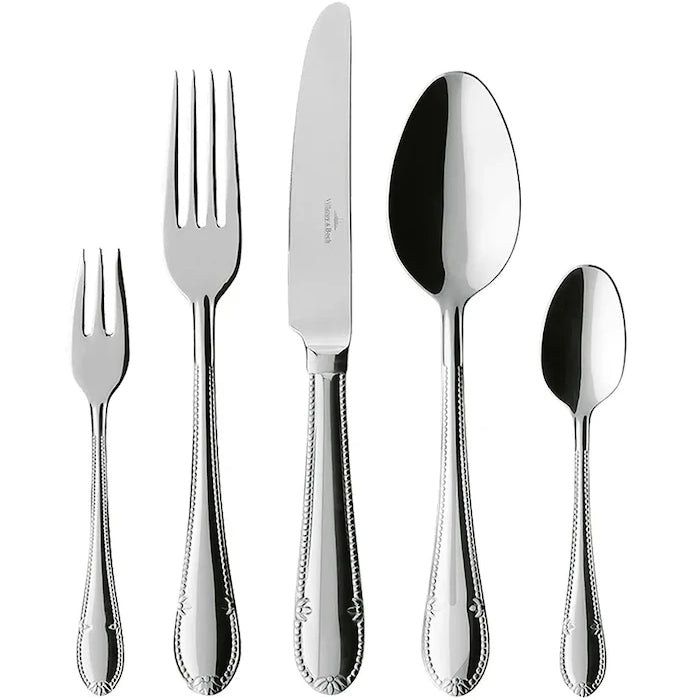 6 Kişilik Çatal Kaşık Bıçak Seti Villeroy & Boch Mademoiselle 30 Parça