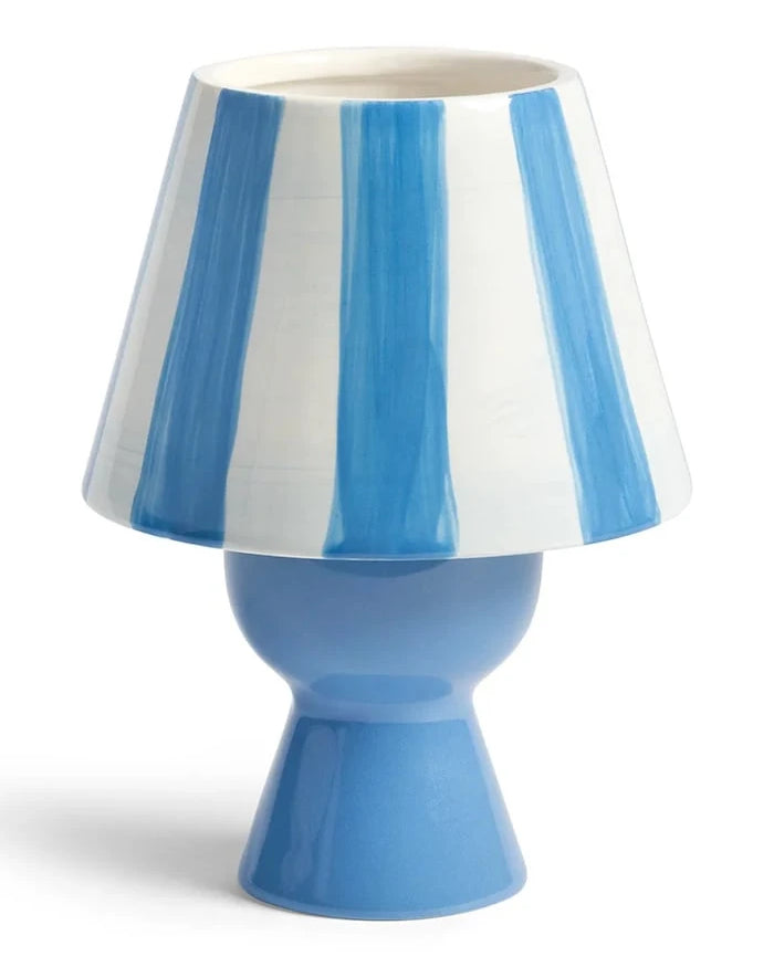 Dekoratif Şamdan &k amsterdam cantine blue 16 cm