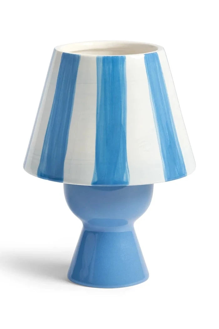 Dekoratif Şamdan &k amsterdam cantine blue 16 cm