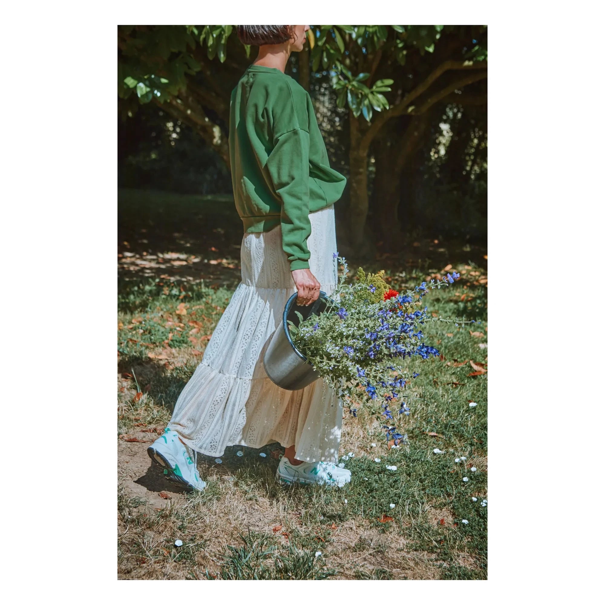 Poudre Organic - Tonka skirt | Ecru