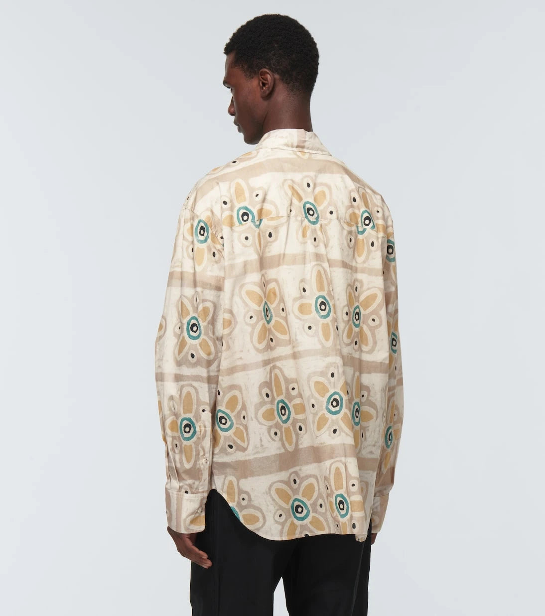 Commas - Printed cotton shirt