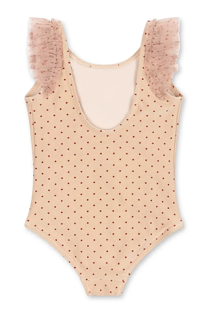 Konges Sløjd Çocuklar İçin Tam Mayo AMANDINE SWIMSUIT