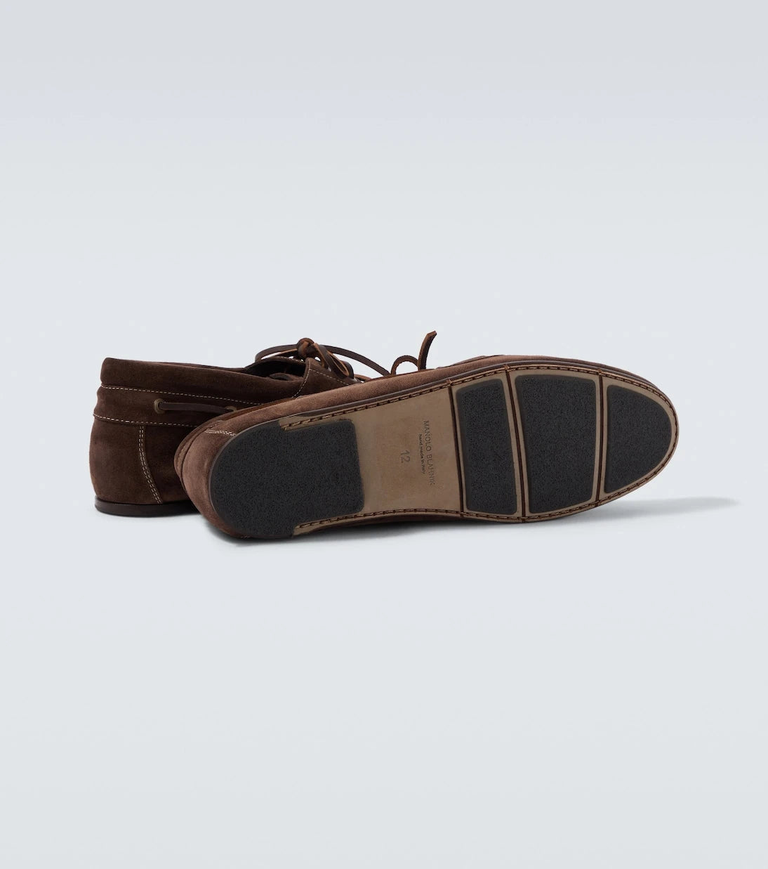 Manolo Blahnik - Marino suede loafers