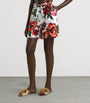 Dolce & Gabbana Multi Cotton Floral Shorts