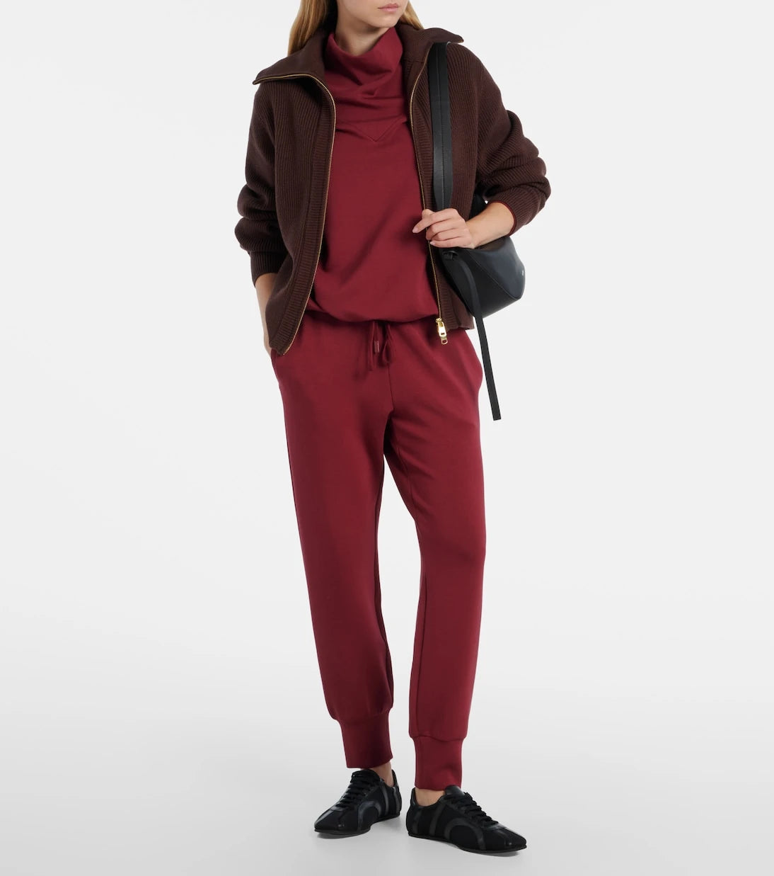 Varley - Betsy draped sweatshirt