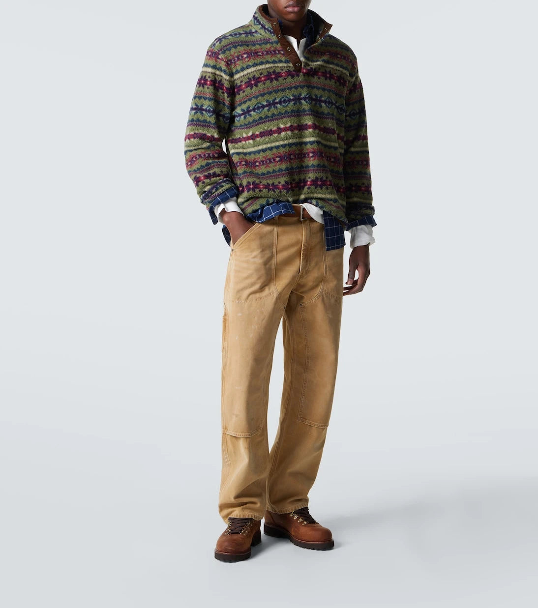 Polo Ralph Lauren - سترة تيدي مطبوعة