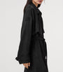 Black Linnie Trench Coat