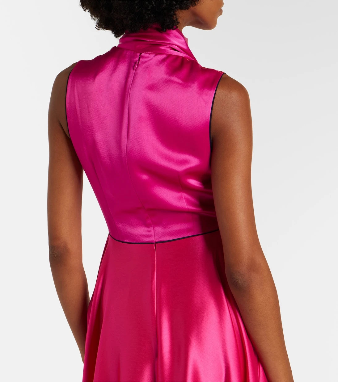Roksanda - Aela scarf-detail satin gown