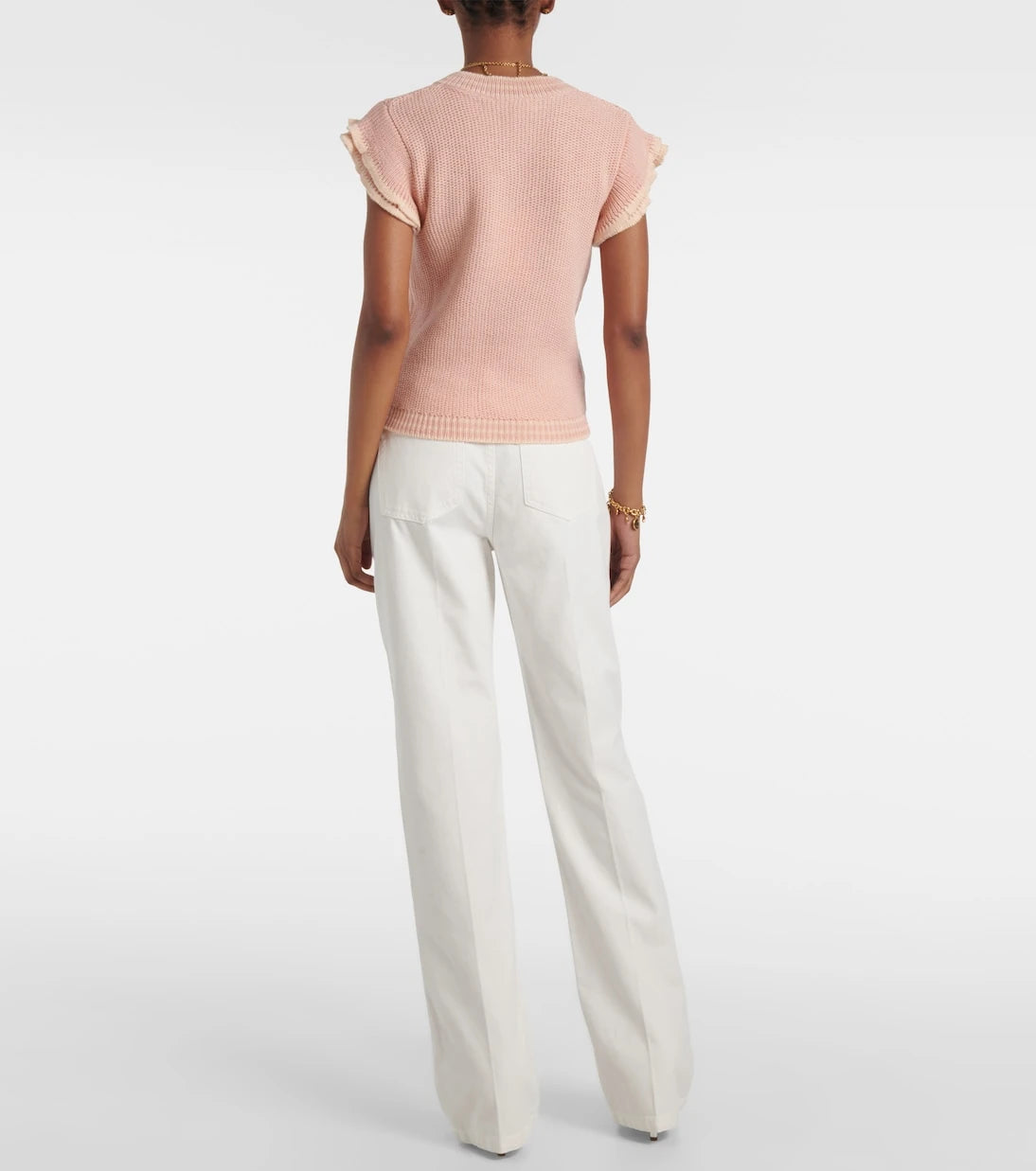 Chloé - Ruffled wool top