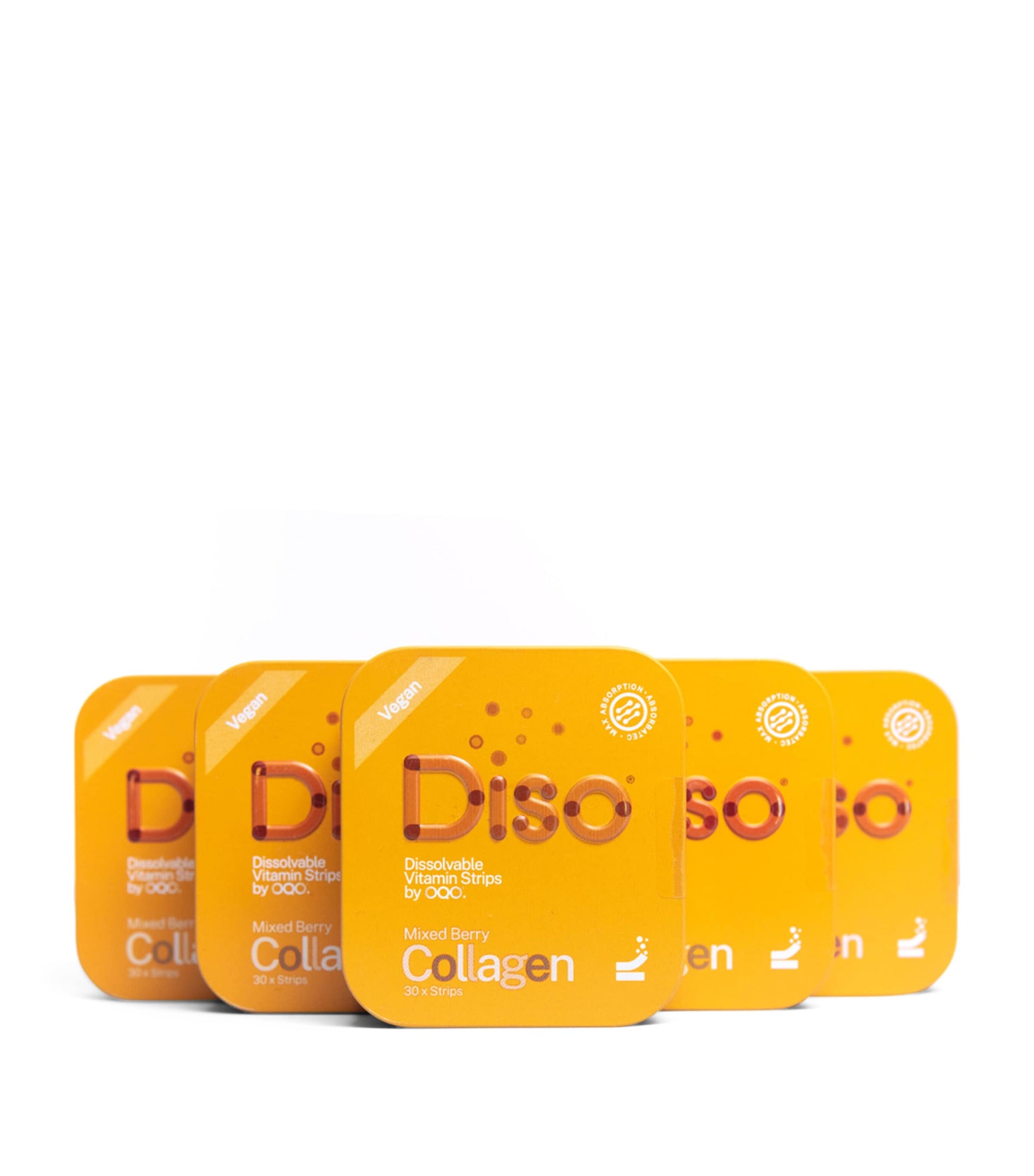 OQO DISO Collagen Builder Vitamin Strips (30 Strips)