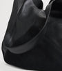 Chloé Black Panelled Calfskin Balloon Tote Bag
