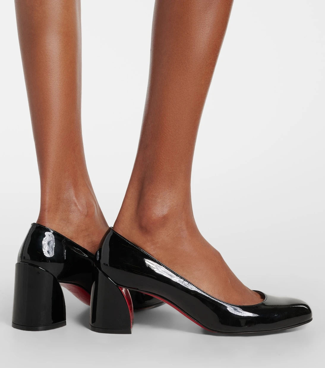 Christian Louboutin - Jane patent leather pumps