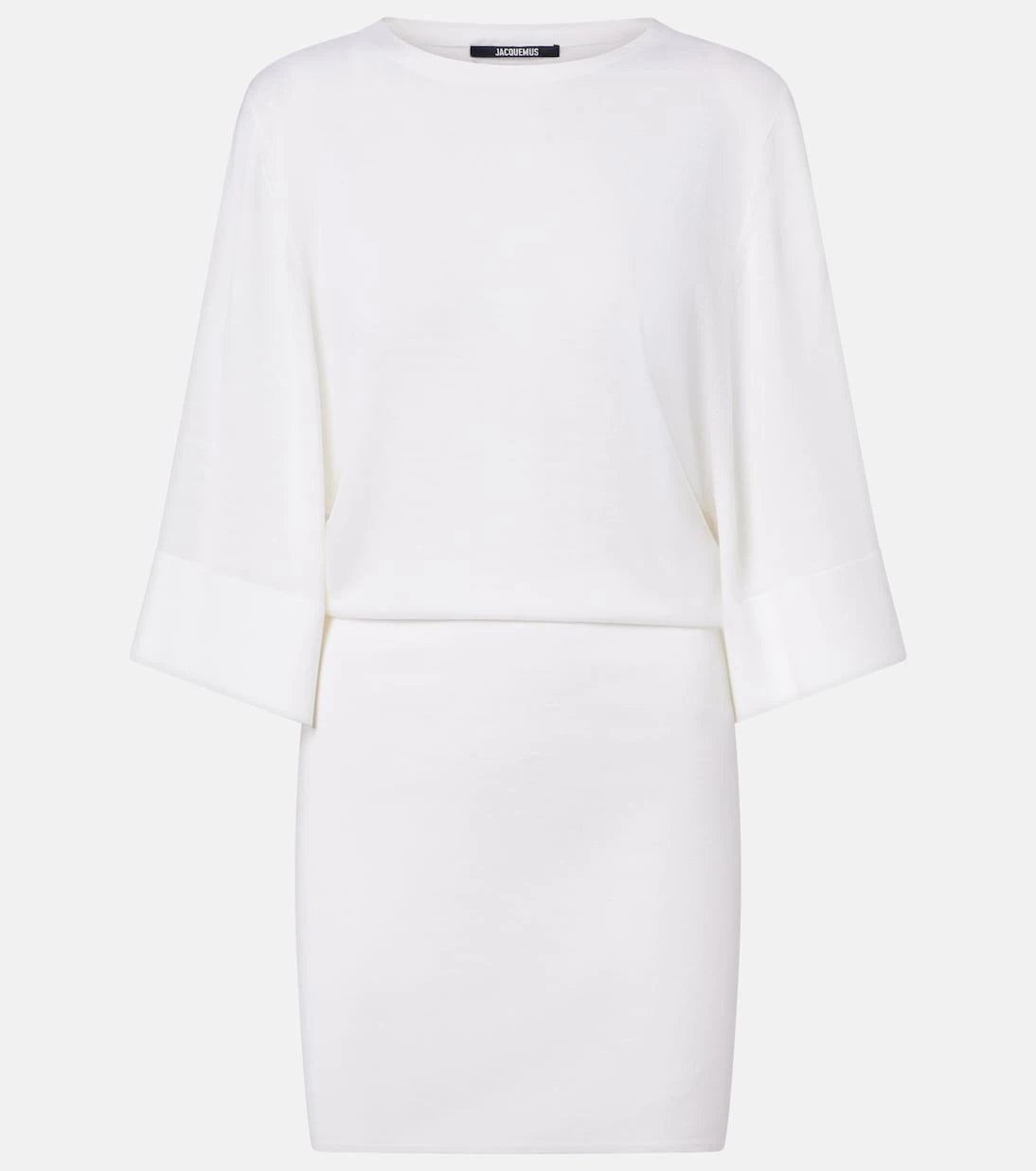 Jacquemus - Mananco wool and silk minidress