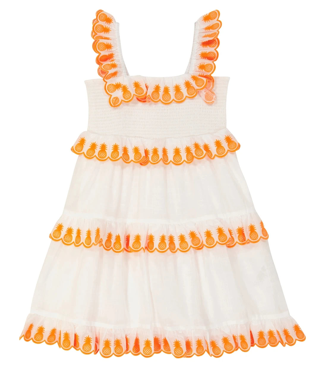 Zimmermann Kids - Tropicana embroidered cotton dress