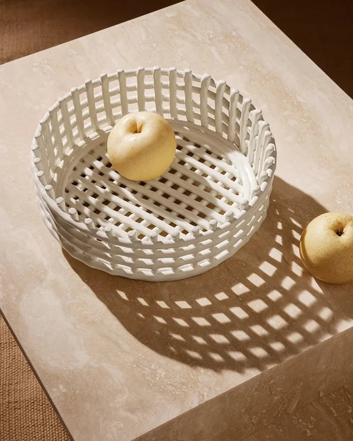 ferm LIVING Ceramic Centrepiece Meyve Sepeti