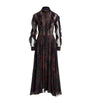 Ralph Lauren Collection Black Silk Melony Midi Dress