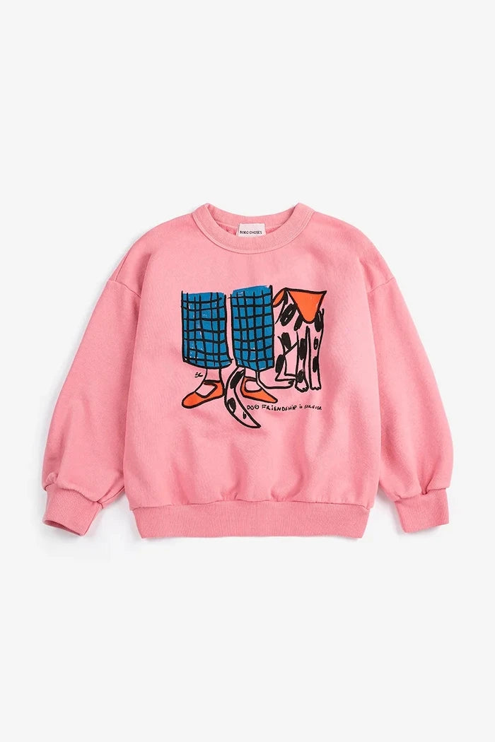 Bobo Choses Dog Friendship Çocuk Pamuklu Sweatshirt