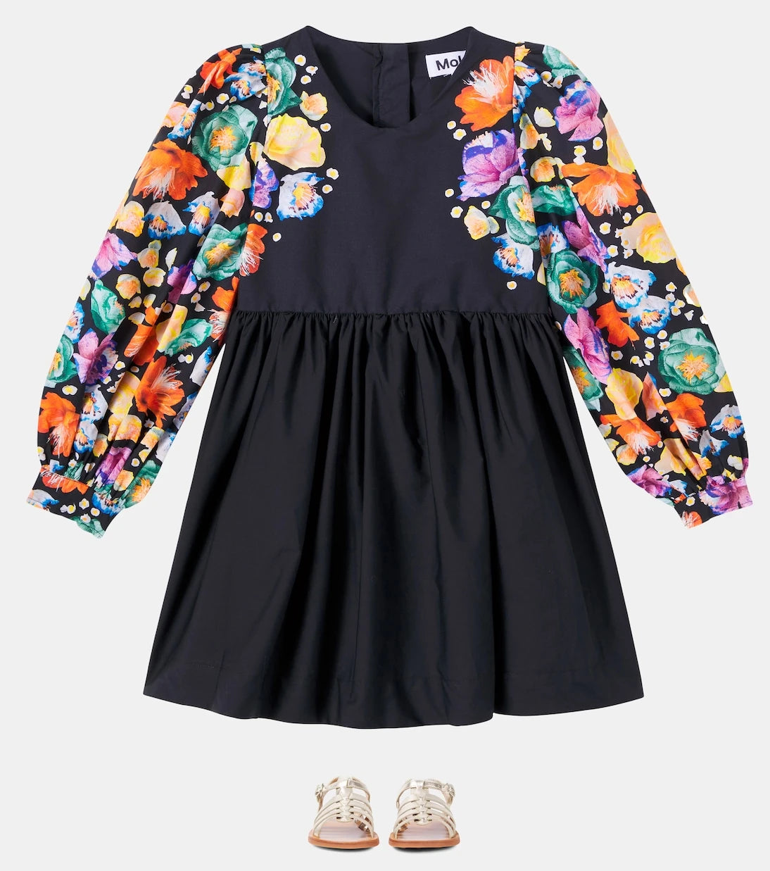 Molo - Cybil floral cotton poplin dress