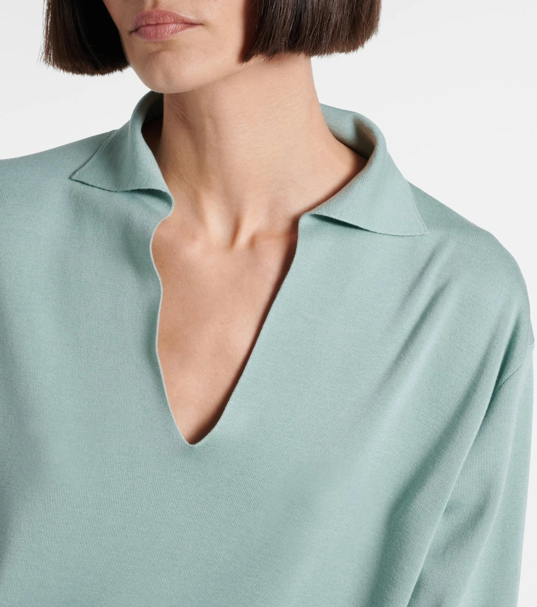 Loro Piana - Silk and cotton polo sweater