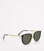 Ray-Ban Black RB4451 Irregular Sunglasses