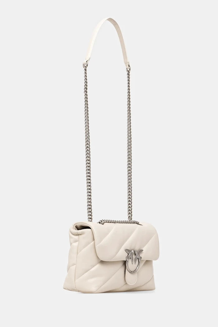 Pinko kadın deri crossbody çanta