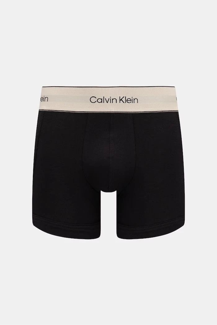 Calvin Klein Underwear боксерки мъжки от памук с еластан 3 броя