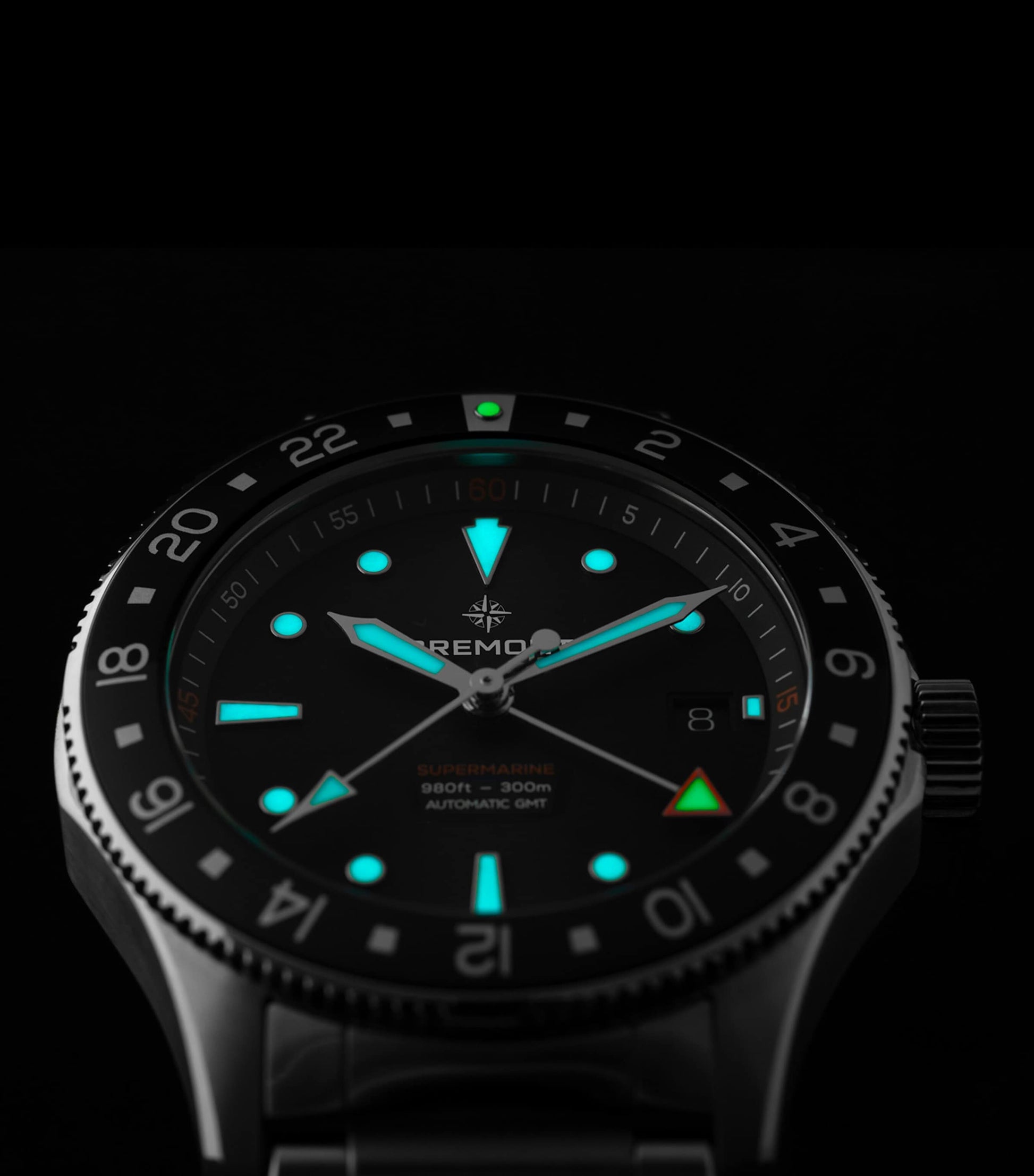 Bremont Stainless Steel 300m Supermarine Watch 40mm