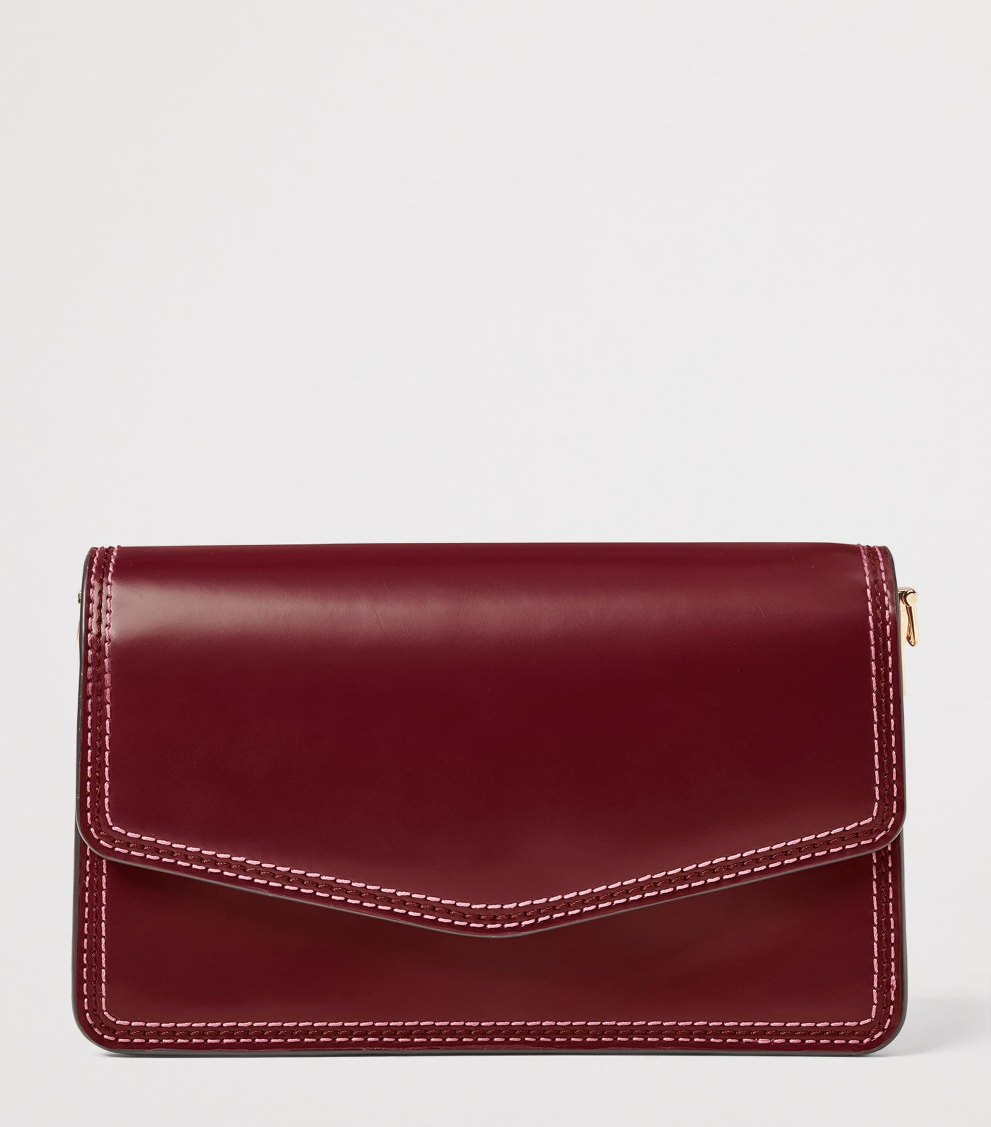 Leather Eliza Clutch Bag