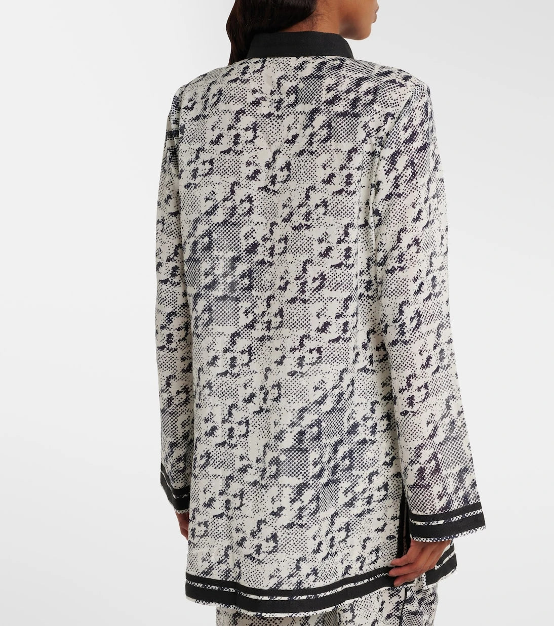 Tory Burch - Printed silk and cotton tunic