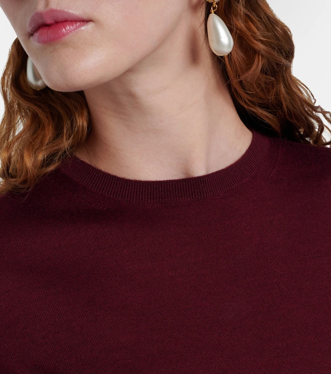 Saint Laurent - Wool, cashmere, and silk sweater