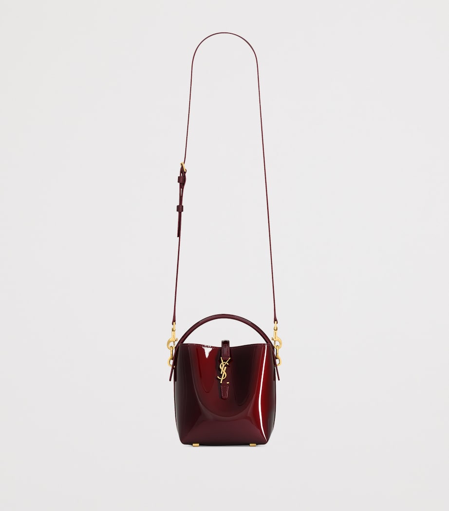 Red Mini Le 37 Bucket Bag