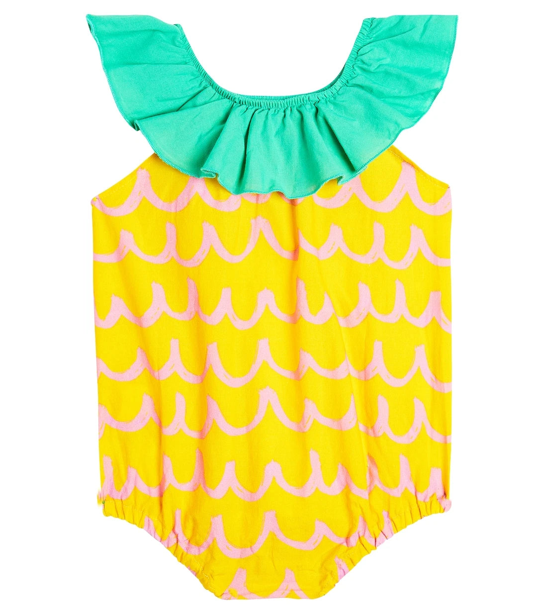 Stella McCartney Kids - Baby printed cotton playsuit