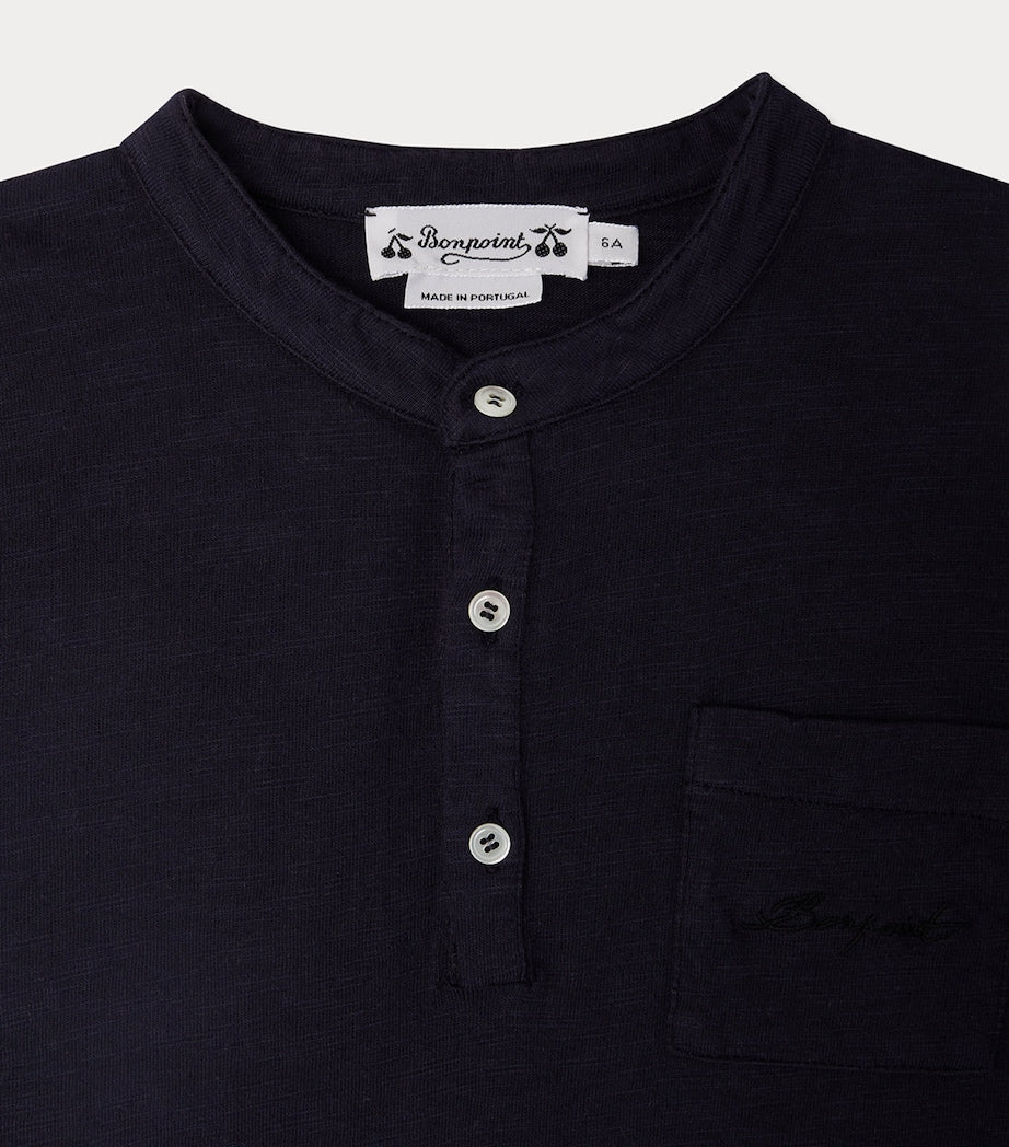 Organic Cotton Jartiste Henley Top (4-8 Years)