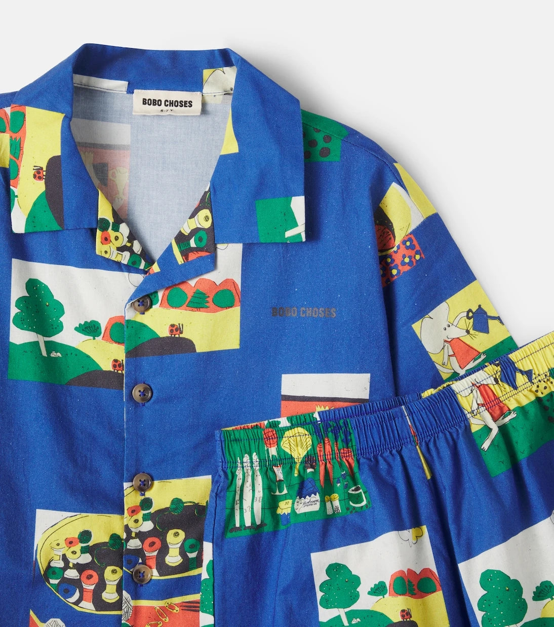 Bobo Choses - Pickles Tales printed cotton pajamas
