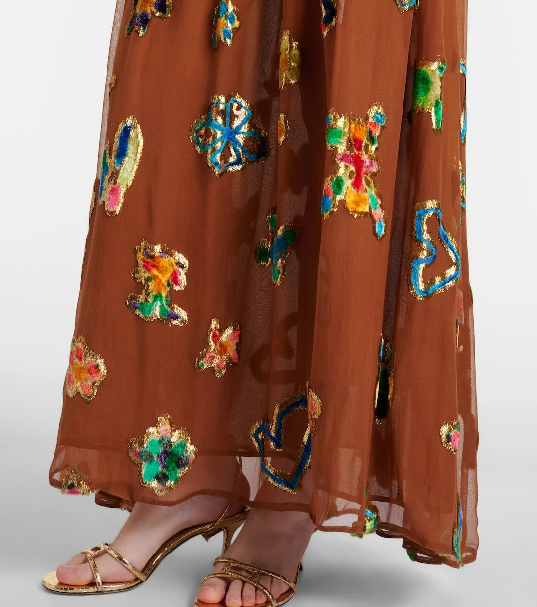 Alémais - Silk-blend gown