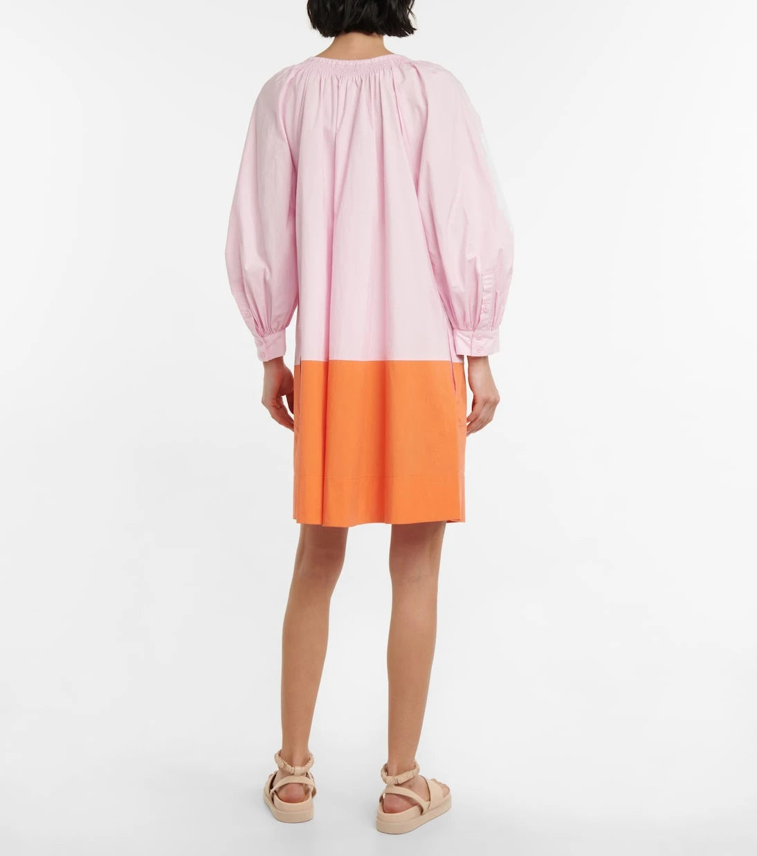 Lee Mathews - Casey cotton poplin minidress