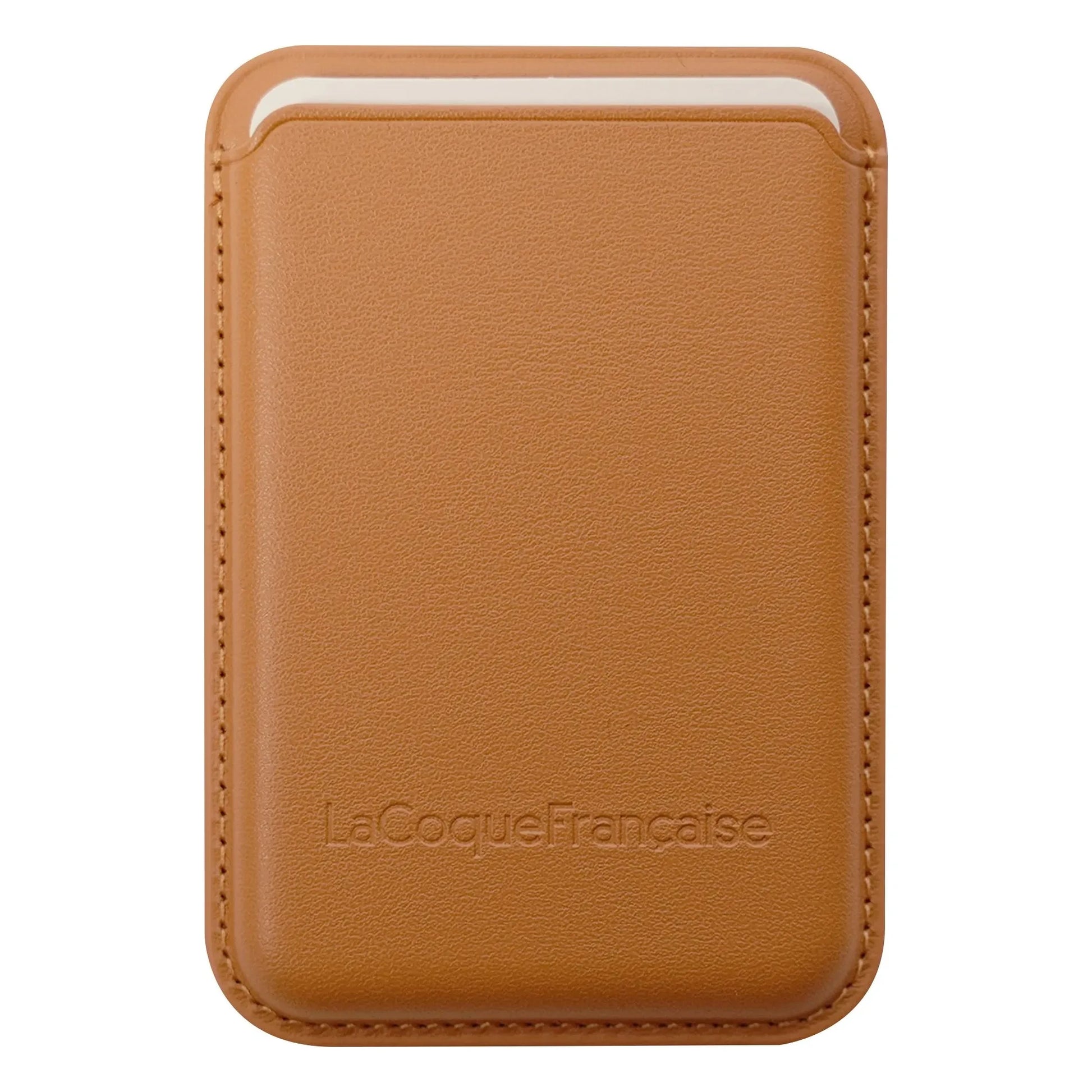 LaCoqueFrançaise - Noam Magnetic Card Case | Camel