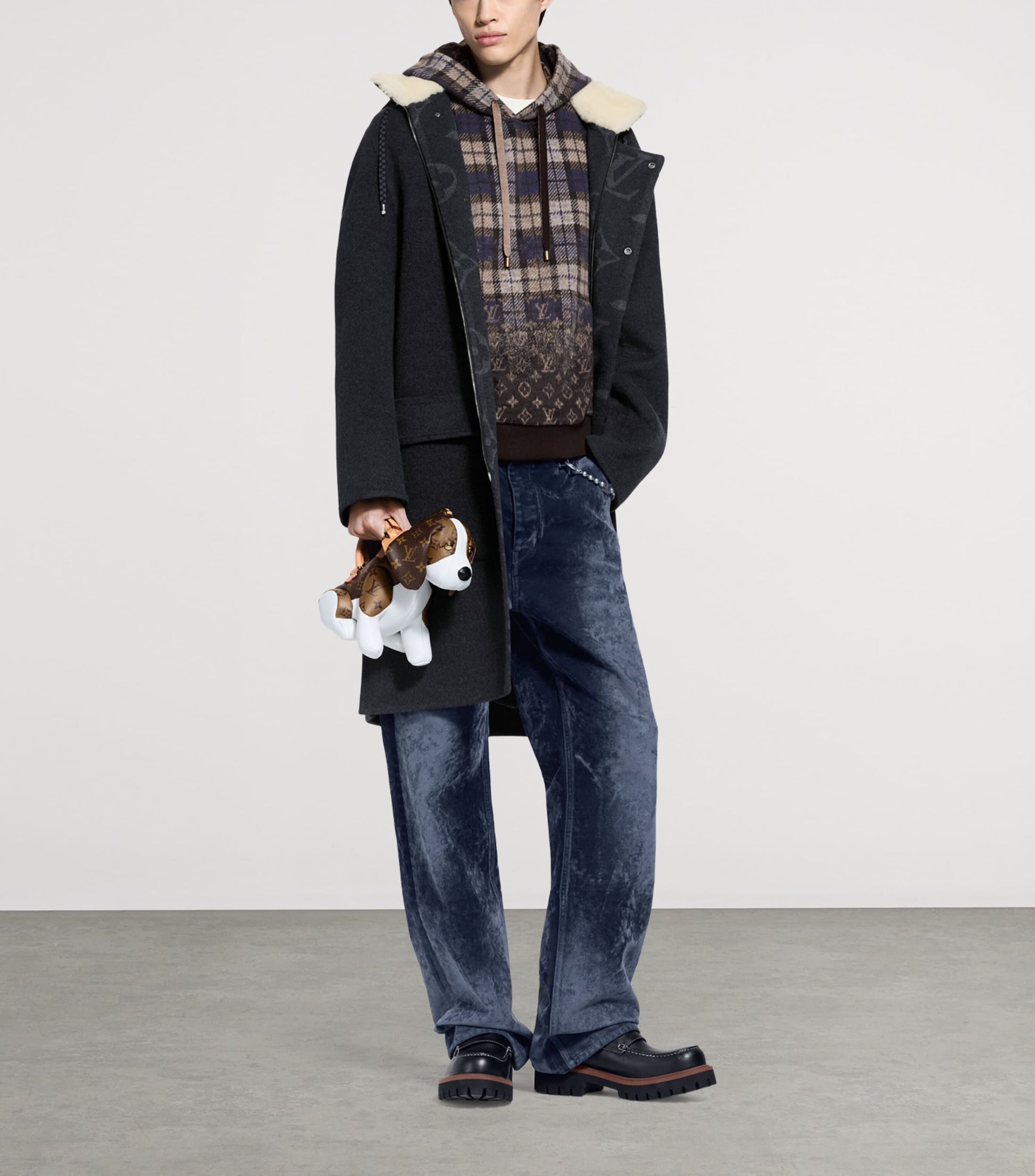 Leather Remix Loafers