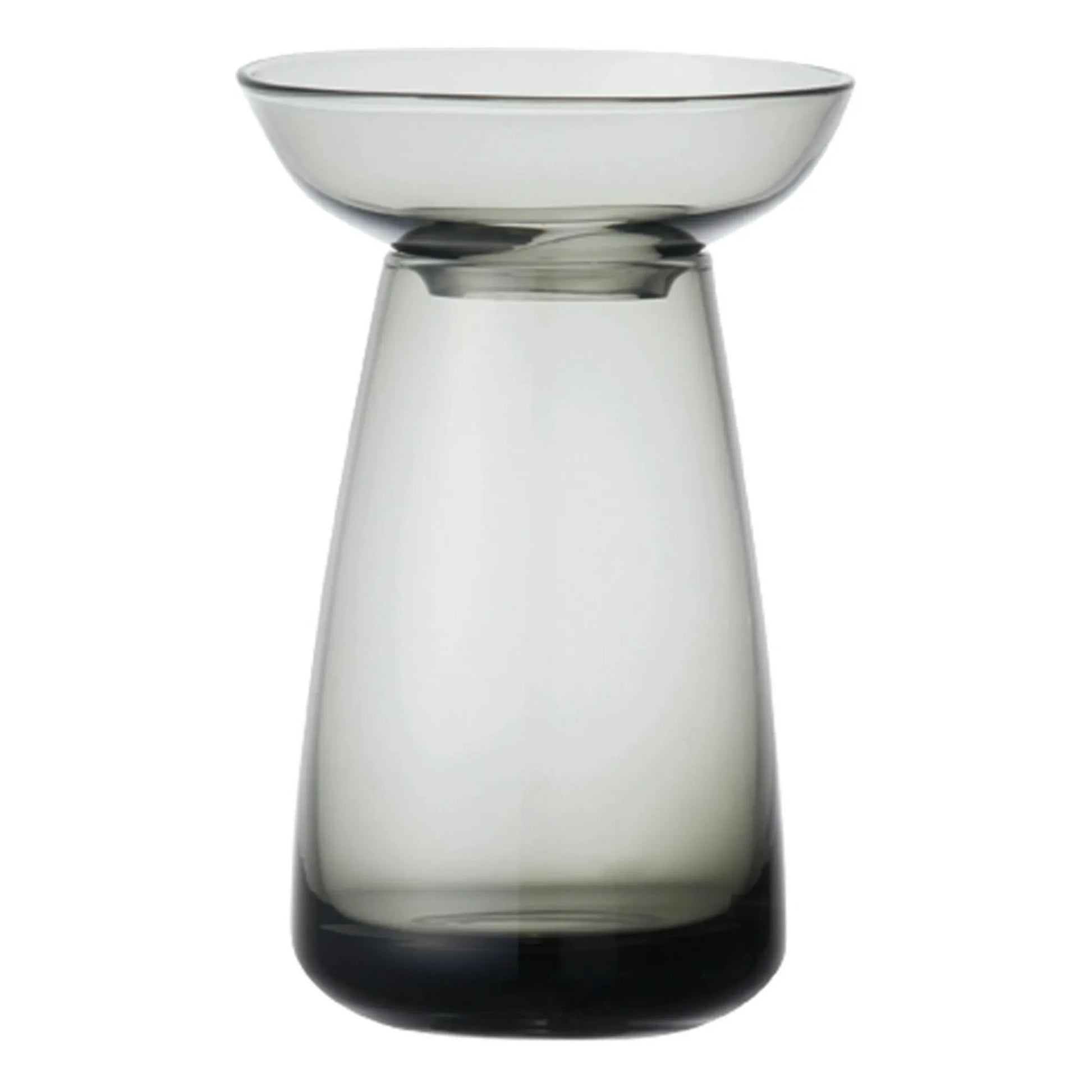 Kinto - Aquaculture Glass Vase | Grey